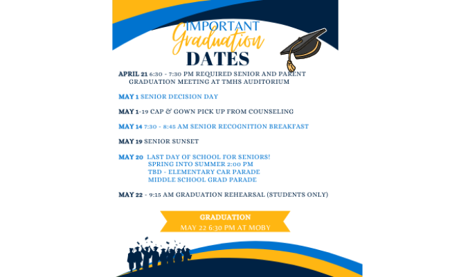 Important Graduation Dates_English
