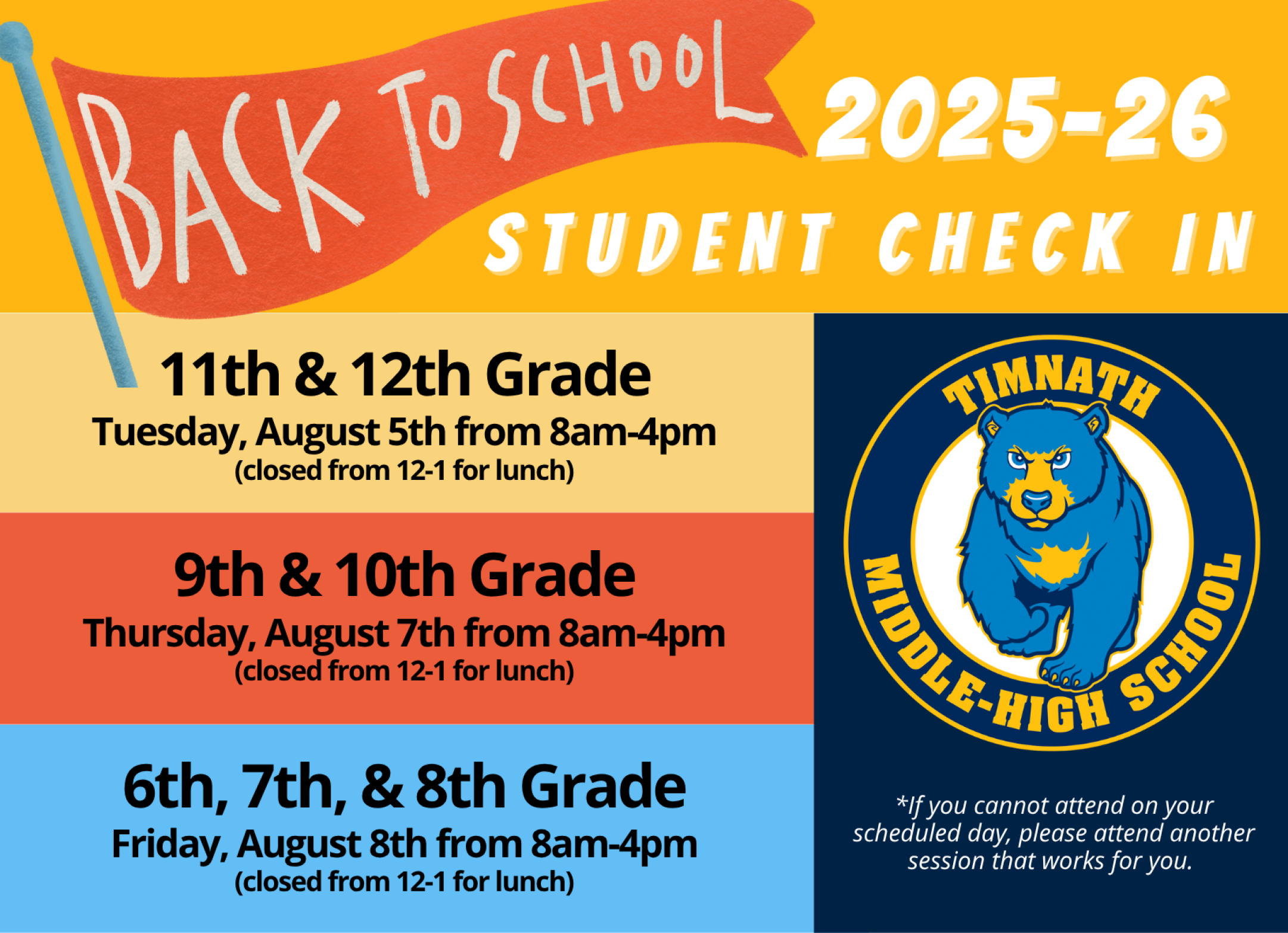 2025-2026 Back to School Check-in